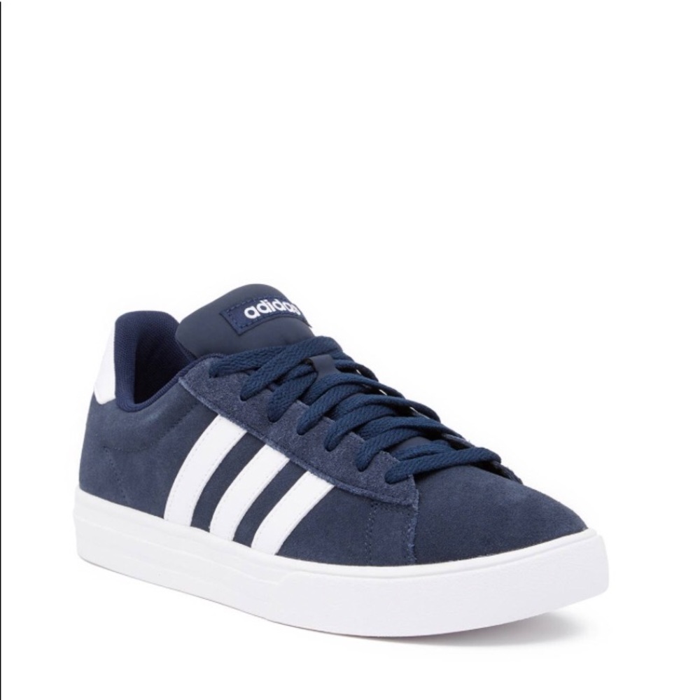Women’s Adidas neo suede navy sneaker